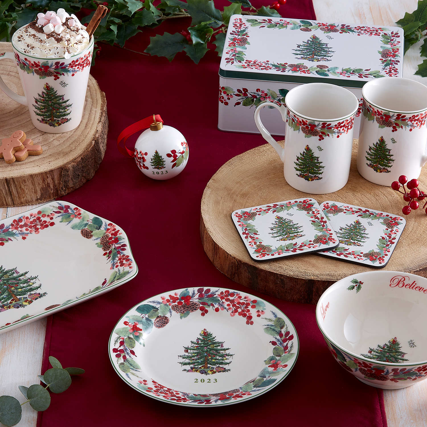 Christtmas Tree 2023 Annual Dessert Tray image number null